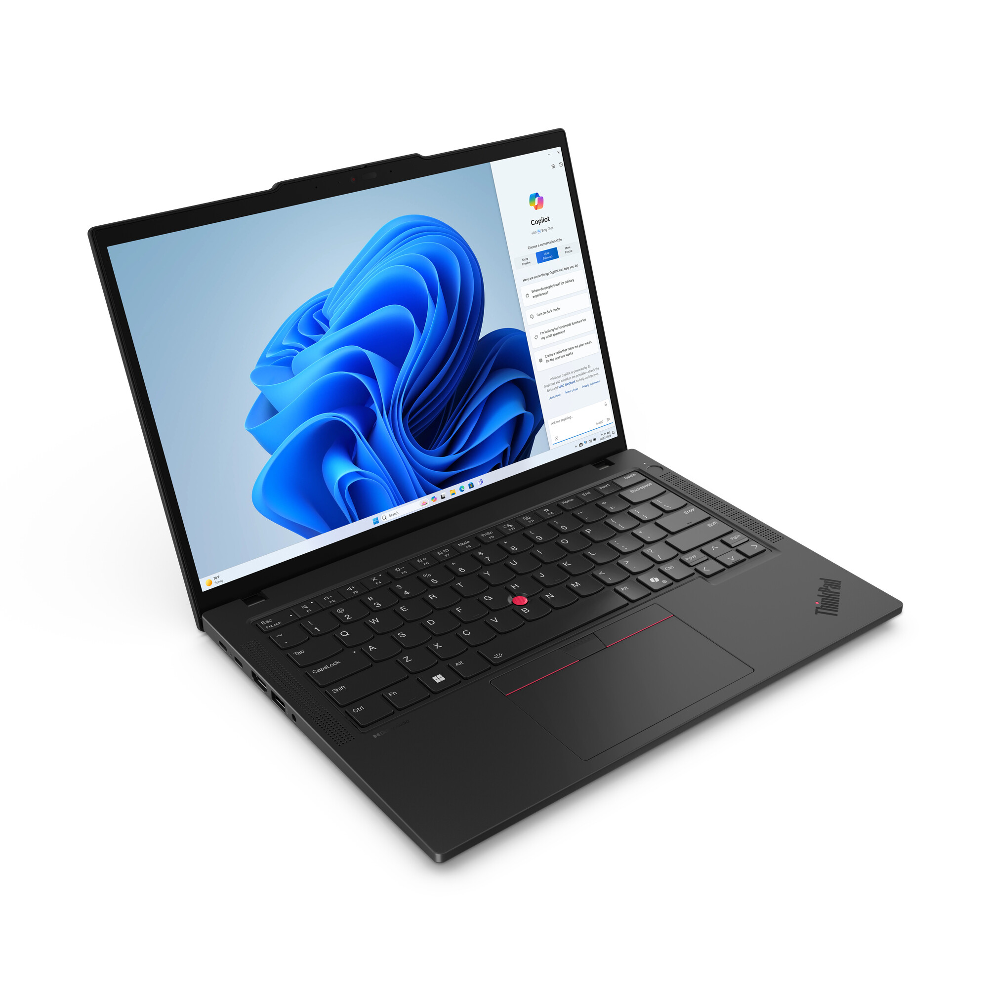 Lenovo ThinkPad T14 AMD Ryzen™ 7 PRO 8840U Laptop 35.6 cm (14") Touchscreen WUXGA 16 GB DDR5-SDRAM 512 GB SSD Wi-Fi 6E (8 - Image 7