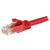 StarTech.com 5m CAT6 Ethernet Cable - Red CAT 6 Gigabit Ethernet Wire -650MHz 100W PoE RJ45 UTP Network/Patch Cord Snagless w/St - Image 2