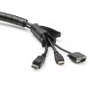 StarTech.com 1.5 m (4.9 ft.) Cable-Management Sleeve - Spiral - 25 mm (1 in.) Diameter - Image 6
