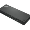 Lenovo 40B00300AU laptop dock/port replicator Wired Thunderbolt 4 Black, Red - Image 2