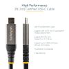 StarTech.com 3ft (1m) USB C Cable 10Gbps - USB-IF Certified USB-C Cable - USB 3.1 Type-C Cable - 100W (5A) Power Delivery Chargi - Image 4
