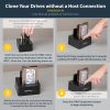 StarTech.com Standalone Hard Drive Duplicator, Dual Bay HDD/SSD Cloner/Copier, USB 3.1 (10Gbps) to SATA III HDD/SSD Docking Stat - Image 4