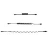 StarTech.com 50cm (20in) USB to Lightning Cable, MFi Certified, Coiled iPhone Charger Cable, Black, Durable TPE Jacket Aramid Fi - Image 10