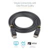 StarTech.com 2m (6ft) DisplayPort 1.2 Cable - 4K x 2K Ultra HD VESA Certified DisplayPort Cable - DP to DP Cable for Monitor - D - Image 8