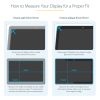 StarTech.com 17.3-inch 16:9 Laptop Privacy Filter, Anti-Glare Privacy Screen w/51% Blue Light Reduction, Notebook Screen Protect - Image 6