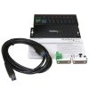 StarTech.com 7-Port Industrial USB 3.0 Hub with ESD Protection~7-Port USB 3.0 Hub (5Gbps) - Metal Industrial USB-A Hub with ESD - Image 3