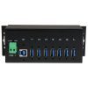 StarTech.com 7-Port Industrial USB 3.0 Hub with ESD Protection~7-Port USB 3.0 Hub (5Gbps) - Metal Industrial USB-A Hub with ESD - Image 4