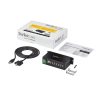 StarTech.com 7-Port USB 2.0 Hub - Metal Industrial USB-A Hub with ESD Protection & 350W Surge Protection - Din Rail, Wall or Des - Image 9