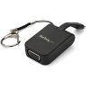 StarTech.com Compact USB C to VGA Adapter - 1080p USB Type-C to VGA Video Display Converter with Keychain Ring - Active USB-C DP