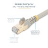 StarTech.com 2m CAT6a Ethernet Cable - 10 Gigabit Shielded Snagless RJ45 100W PoE Patch Cord - 10GbE STP Network Cable w/Strain - Image 5