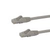 StarTech.com 10m CAT6 Ethernet Cable - Grey CAT 6 Gigabit Ethernet Wire -650MHz 100W PoE RJ45 UTP Network/Patch Cord Snagless w/