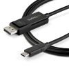 StarTech.com 3ft (1m) USB C to DisplayPort 1.4 Cable 8K 60Hz/4K - Bidirectional DP to USB-C or USB-C to DP Reversible Video Adap - Image 3