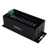 StarTech.com 7-Port Industrial USB 3.0 Hub with ESD Protection~7-Port USB 3.0 Hub (5Gbps) - Metal Industrial USB-A Hub with ESD