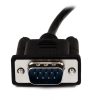 StarTech.com 1m Black DB9 RS232 Serial Null Modem Cable F/M - Image 5
