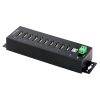 StarTech.com 10-Port Industrial USB 2.0 Hub, Rugged USB Hub w/ESD Level 4 Protection, DIN/Wall/Desk-Mountable USB-A HUB, USB Por - Image 2