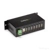 StarTech.com 7-Port USB 2.0 Hub - Metal Industrial USB-A Hub with ESD Protection & 350W Surge Protection - Din Rail, Wall or Des - Image 8