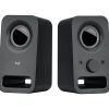 Logitech Z150 Multimedia Speakers- Midnight Blac.