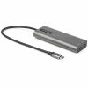 StarTech.com USB C Multiport Adapter - USB-C to HDMI or Mini DisplayPort 4K 60Hz, 100W Power Delivery Pass-Through, 4-Port 10Gbp - Image 2