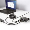 StarTech.com 5G4AINDRM-USB-A-HUB interface hub USB 3.2 Gen 1 (3.1 Gen 1) Type-B 5000 Mbit/s Black - Image 2