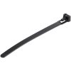 StarTech.com 5"(12cm) Reusable Cable Ties - 1/4"(7mm) wide, 1-1/8"(30mm) Bundle Dia. 50lb(22kg) Tensile Strength, Releasable Nyl