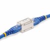 StarTech.com Shielded RJ45 Coupler, Inline Cat6a Coupler, Female to Female (F/F) T568B Pinout, Shielded Ethernet Cable Extension - Image 4