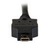 StarTech.com 3ft (1m) Micro HDMI to DVI Cable - Micro HDMI to DVI Adapter Cable - Micro HDMI Type-D Device to DVI-D Single Link - Image 3