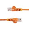 StarTech.com Cat5e Patch Cable with Snagless RJ45 Connectors - 1m, Orange - Image 4