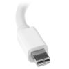 StarTech.com Travel A/V Adapter: 2-in-1 Mini DisplayPort to HDMI or VGA Converter - White - Image 4