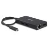 StarTech.com USB-C Multiport Adapter - USB-C Travel Docking Station with 4K HDMI - 60W Power Delivery Pass-Through, GbE, 2pt USB