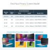 StarTech.com 23.8-inch 16:9 Computer Monitor Privacy Screen, Hanging Acrylic Filter, Quick-Install Security Shield, Monitor Scre - Image 15