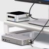 StarTech.com Laptop/Desktop & Peripheral Lock Kit, Theft-Deterring Security Lock, K-Slot, 9.8ft (3m) Steel Cable, 3x Devices, Us - Image 4