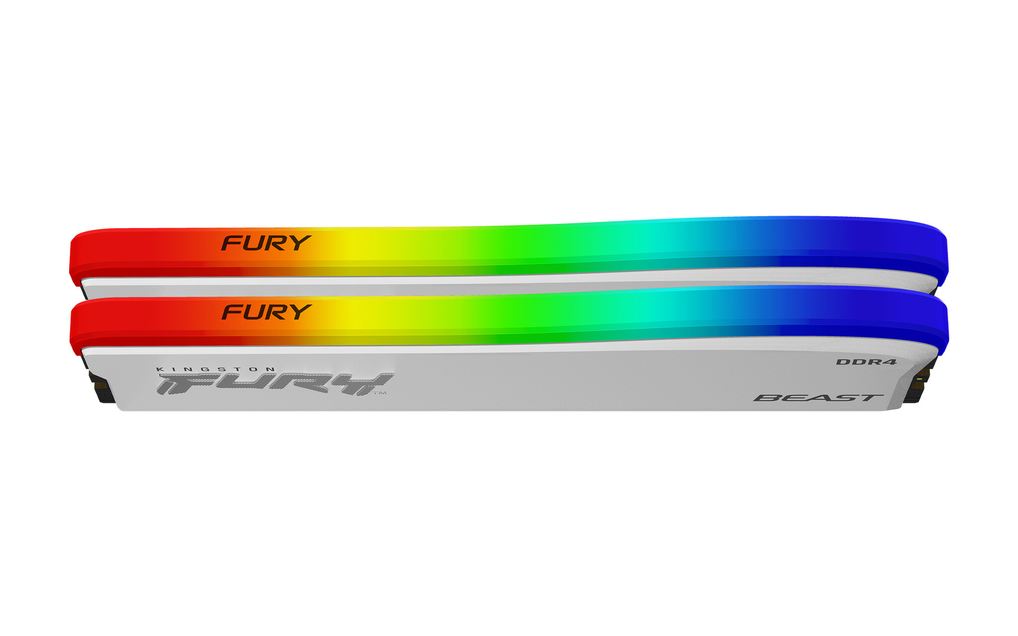 Kingston Technology FURY Beast 32GB 3200MT/s DDR4 CL16 DIMM (Kit of 2) White RGB SE - Image 8