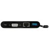 StarTech.com USB C Multiport Adapter - Mini USB-C Dock w/ Single Monitor VGA 1080p Video - 60W Power Delivery Passthrough - USB - Image 6