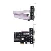 StarTech.com 4-Port Serial PCIe Card, Quad-Port PCI Express to RS232/RS422/RS485 (DB9) Serial Card, Low-Profile Bracket Incl., 1 - Image 7