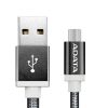 ADATA 1m, USB2.0-A/USB2.0 Micro-B USB cable USB A Micro-USB B Black