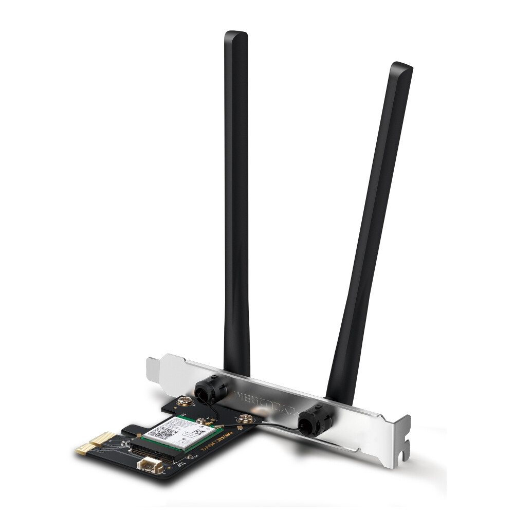 Scheda Di Rete Mercusys MA310E 2.5 Gbps PCIe – RJ45, Wake-on-LAN, Basso Consumo, Staffe Standard E Low Profile, Per PC Fisso