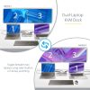 StarTech.com Dual-Laptop USB-C KVM Docking Station, Dual Monitor 4K 60Hz DisplayPort Dock, 5-Port USB Hub, GbE, 90W/45W Power De - Image 13