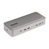 StarTech.com Dual-Laptop USB-C KVM Docking Station, Dual Monitor 4K 60Hz DisplayPort Dock, 5-Port USB Hub, GbE, 90W/45W Power De