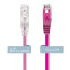 ALOGIC 3m Pink Series Alpha Ultra Slim Cat6 Network Cable, UTP, 28AWG - Image 4