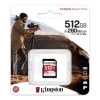 Kingston Technology 512GB Canvas React Plus SDXC UHS-II 280R/150W U3 V60 for Full HD/4K - Image 3