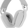Logitech Zone Vibe 100 Headset Wireless Head-band Calls/Music Bluetooth White