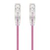 ALOGIC 3m Pink Series Alpha Ultra Slim Cat6 Network Cable, UTP, 28AWG - Image 2