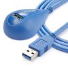 StarTech.com 5 ft Desktop SuperSpeed USB 3.0 Extension Cable - A to A M/F - Image 2