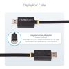 StarTech.com 6ft DisplayPort 2.1 Cable, VESA Certified DP40 DisplayPort Cable w/UHBR10/HDR/HDCP 2.2, 8K 60Hz/4K 144Hz w/DSC 1.2a - Image 9
