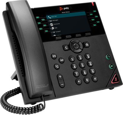POLY VVX 450 12-Line IP Phone and PoE-enabled - Image 3