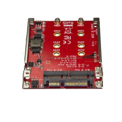 StarTech.com Dual-Slot M.2 Drive to SATA Adapter for 2.5" Drive Bay - RAID - Image 3
