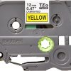 Brother TZE-631 label-making tape Black on yellow - Image 2