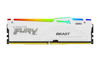Kingston Technology FURY Beast 32GB 6000MT/s DDR5 CL36 DIMM (Kit of 2) White RGB EXPO - Image 6