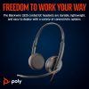 POLY Blackwire 3225 Stereo USB-C Headset +3.5mm Plug +USB-C/A Adapter (Bulk) - Image 6