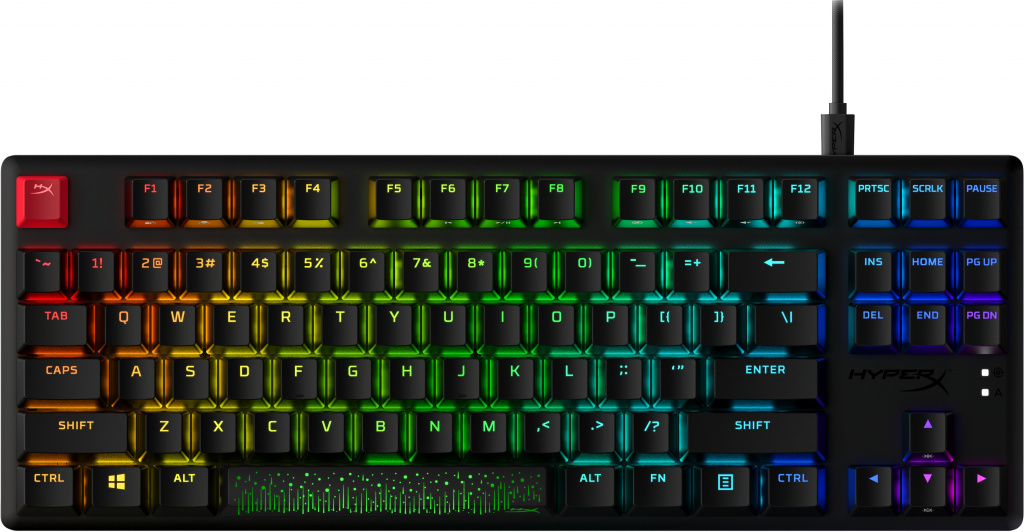 HyperX Alloy Origins Core PBT HX Aqua - Mechanical Gaming Keyboard - Image 3